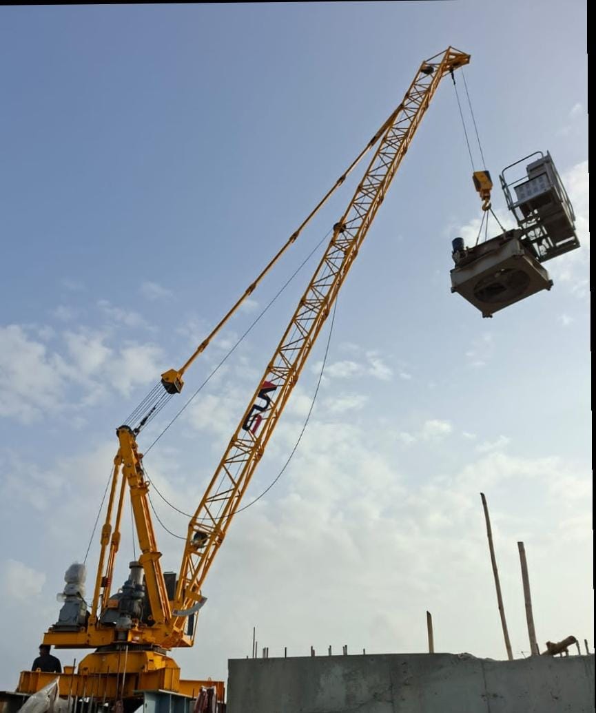 Tower Crane Rental Service Provider In Dubai